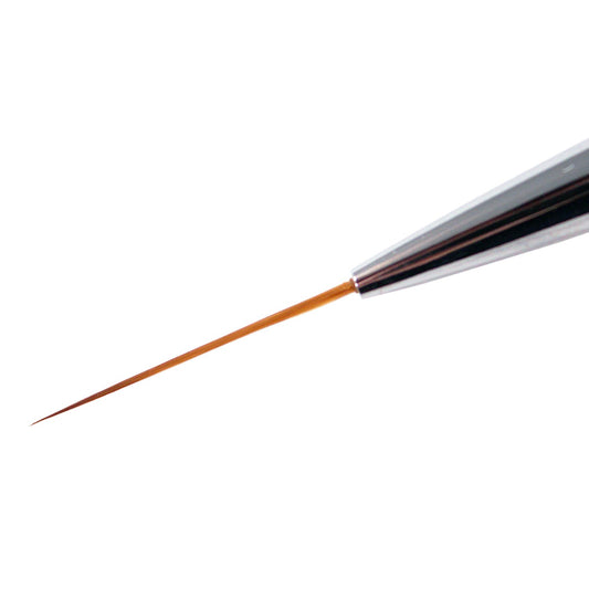 Winstonia striping brush front view showing precise tip and balance