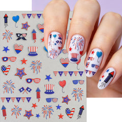 winthrop fireworks and bunting sheet detail conveying festive, eye-catching sparkle