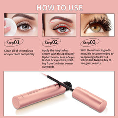 Winxlum before and after lash comparison demonstrating visibly fuller, thicker lashes