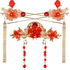 Wisewo front view of full five-piece set showing coordinated decorative elements and ease of styling