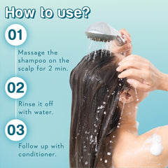 WishCare bottle paired with conditioner flatlay showing complete hair care pairing