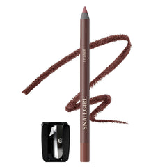 Wiyakwnry front packaging showing plum brown pencil and gentle formulation benefit