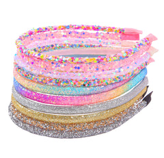 WJYX BOWS front packaging showing ten colorful headbands as a set