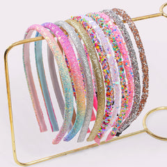 WJYX BOWS glitter texture detail showing sparkly finish benefit