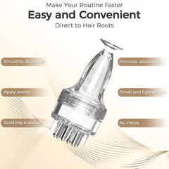 WL-YBOPRO liquid flowing through comb tip demonstrating controlled, no-waste dispensing