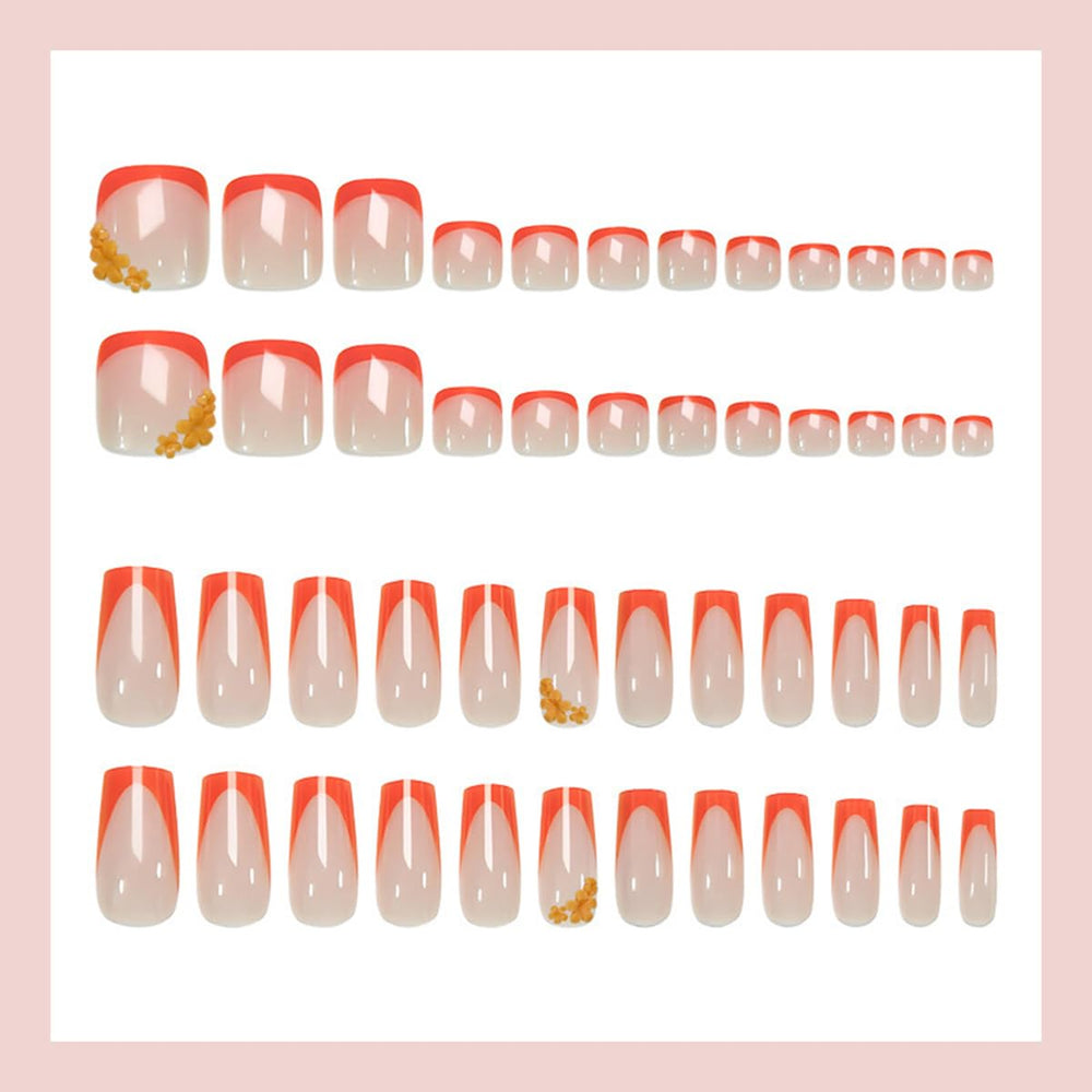 WLGDLH arranged toenail set showing sizes and matching style benefits