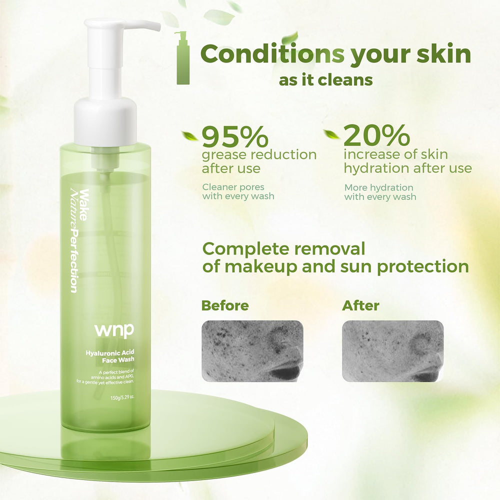 WNP fermented Centella ingredient shot highlighting soothing antioxidant effect