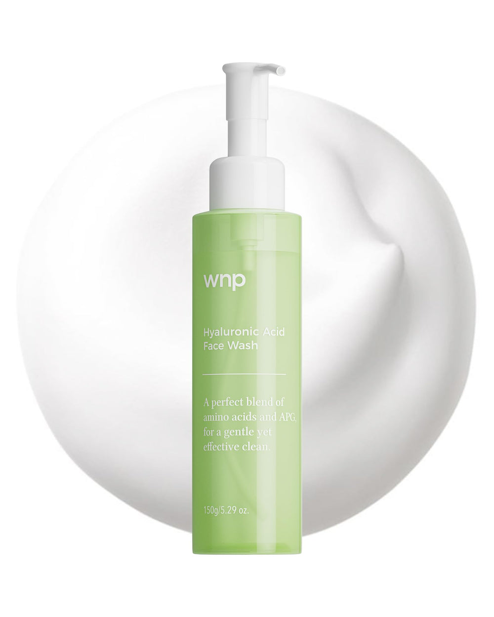 WNP front bottle view showing clean label and gentle formula benefit