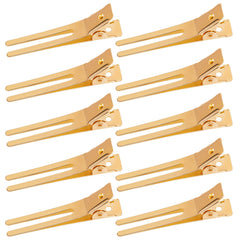 Wobe gold pack of 50 clips showing product quantity and professional look