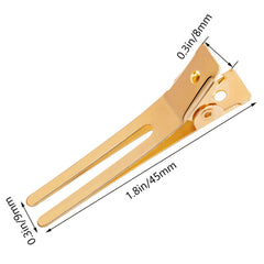 Wobe clip close-up highlighting smooth nickel plating and sturdy hinge