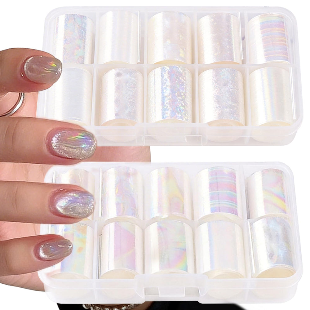 WOKOTO front packaging showing 20 aurora foil rolls and variety benefit