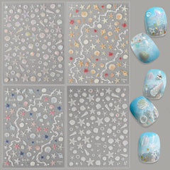 WOKOTO front packaging showing four ocean-themed decal sheets and benefits