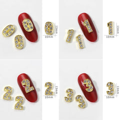 WOKOTO phone case decorated with number charm illustrating multipurpose use