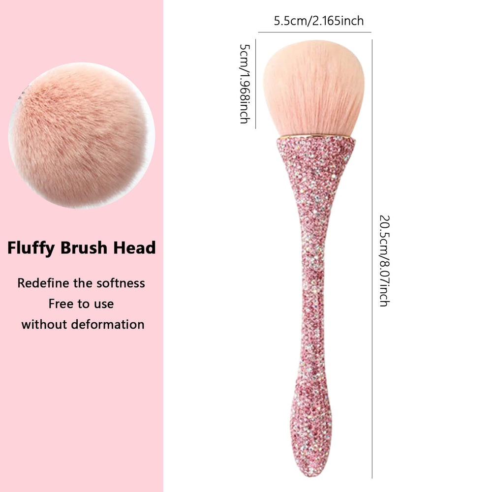 WOKOTO rhinestone handle close-up highlighting S-curve grip and decorative appeal