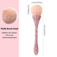 WOKOTO rhinestone handle close-up highlighting S-curve grip and decorative appeal