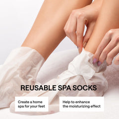 WONDER FAMILY reusable socks included demonstrating enhanced absorption benefit