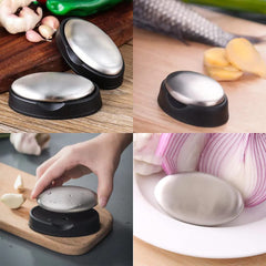WondMall soap next to a coin size comparison for compact, portable use