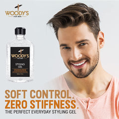 Woody's gel being dispensed in hand demonstrating easy, controlled application