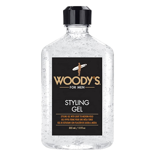 Woody's front packaging showing bottle and branding for confident styling
