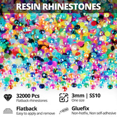 Worthofbest 24-grid sorted gems stored neatly, making color selection fast