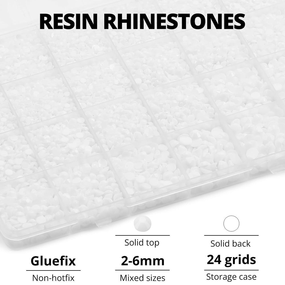 Worthofbest gems applied to fabric demonstrating secure adhesion and decorative effect