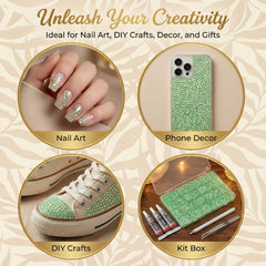 Worthofbest decorated phone case and tumbler showcasing finished look and creative inspiration