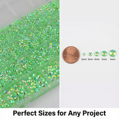 Worthofbest tools with B-7000 glue, tweezers and wax picker enabling precise gem placement
