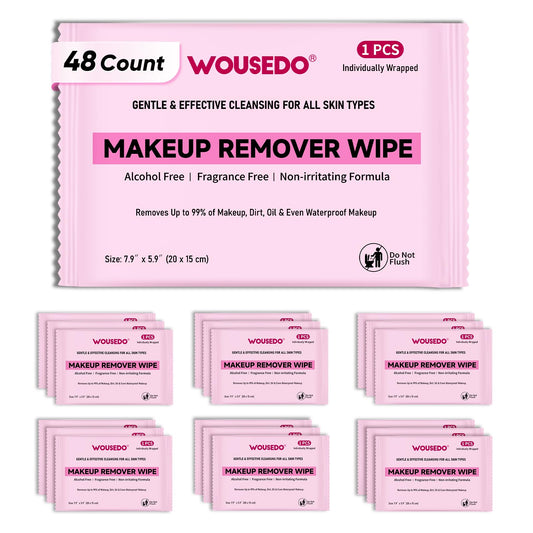 WOUSEDO front packaging showing 48-count bulk and brand for easy identification