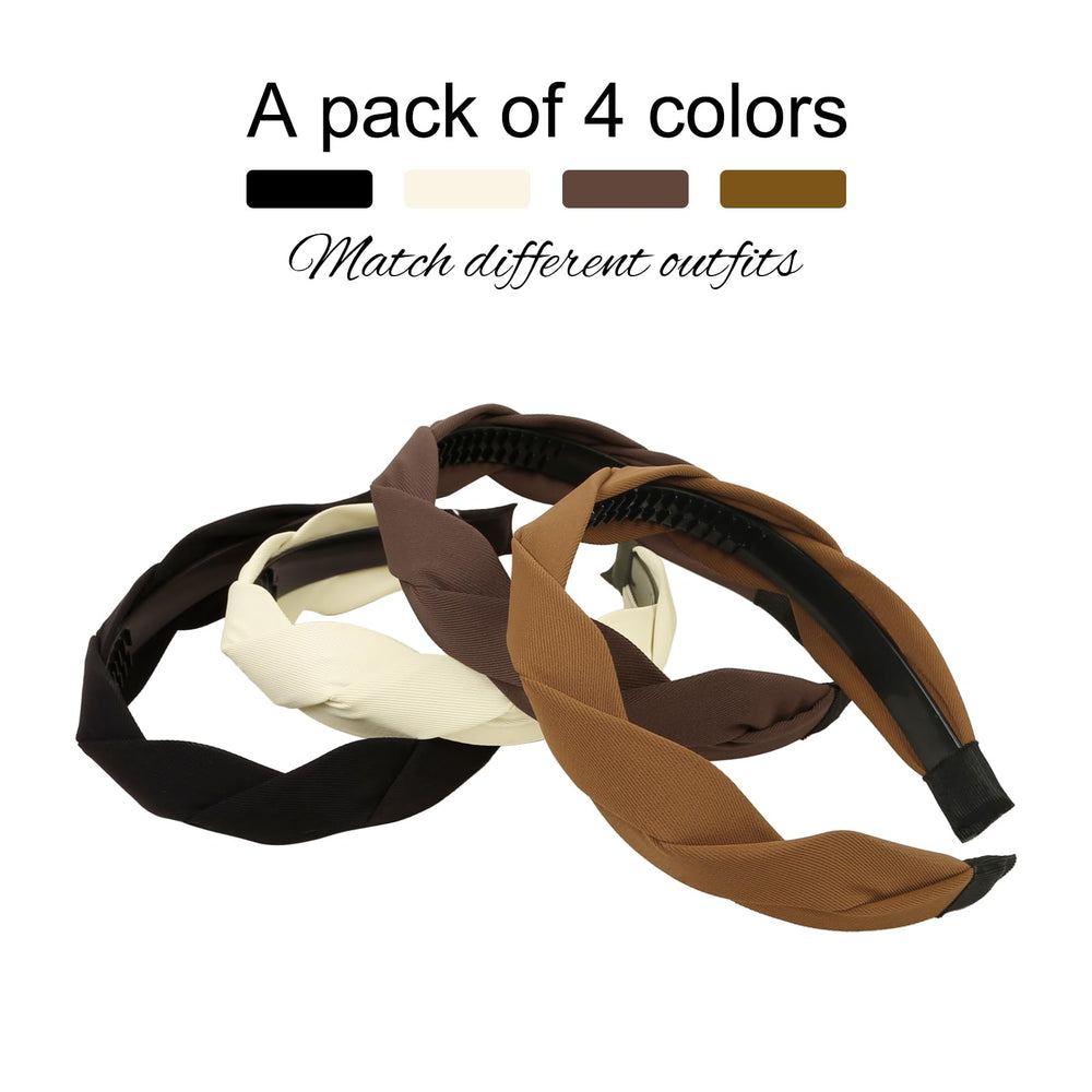 WOVOWOVO four colors laid flat illustrating mix-and-match styling versatility