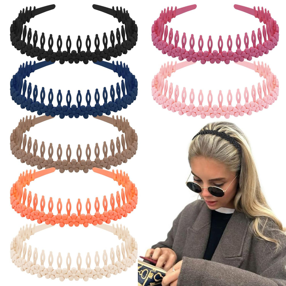 WOVOWOVO headband being flexed showing break-resistant durable material benefit