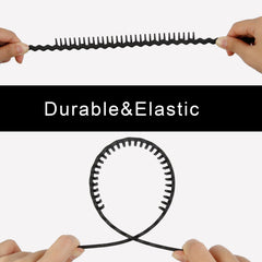 WOVOWOVO headband beside ruler showing 12.5 cm fit