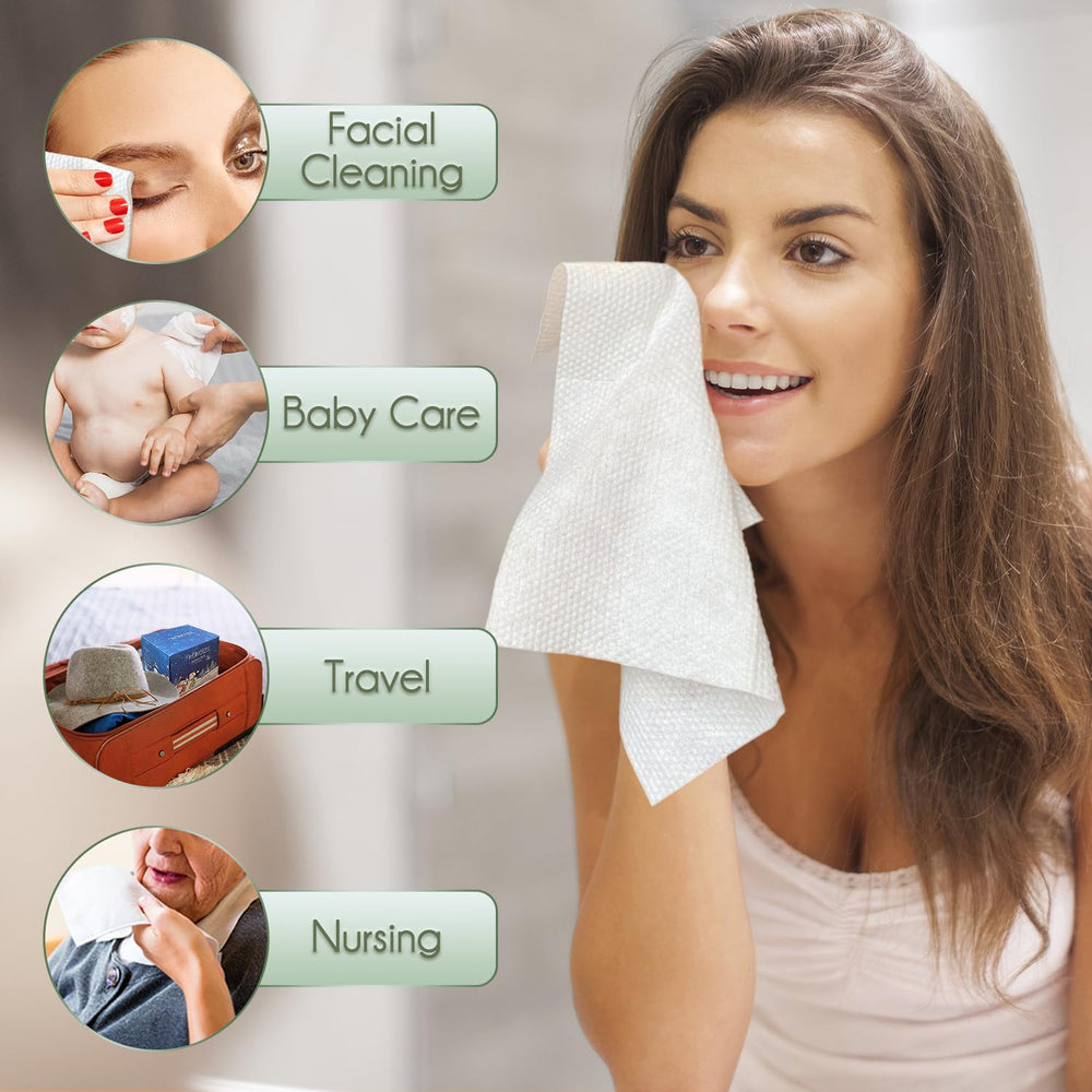 WOWOTEX towel used on a pet for easy, hygienic quick cleanups