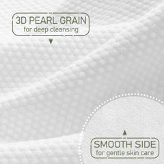 WOWOTEX towel texture close-up showing soft viscose and gentle feel