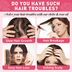 WOZUTUNT before and after scale showing thicker-looking hair