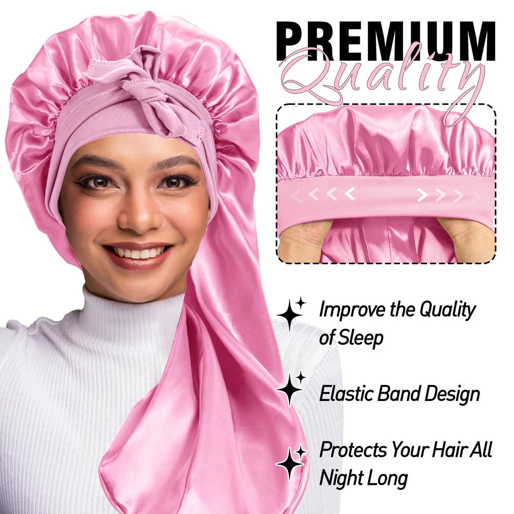 WOZUTUNT satin fabric close-up highlighting smooth texture and hair protection benefit