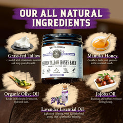 Label close-up showing Wrath & Remedy ingredient transparency and organic sourcing