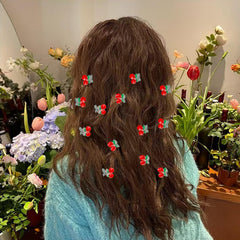 WRBAJIS clustered cherry clips styling for party and photos