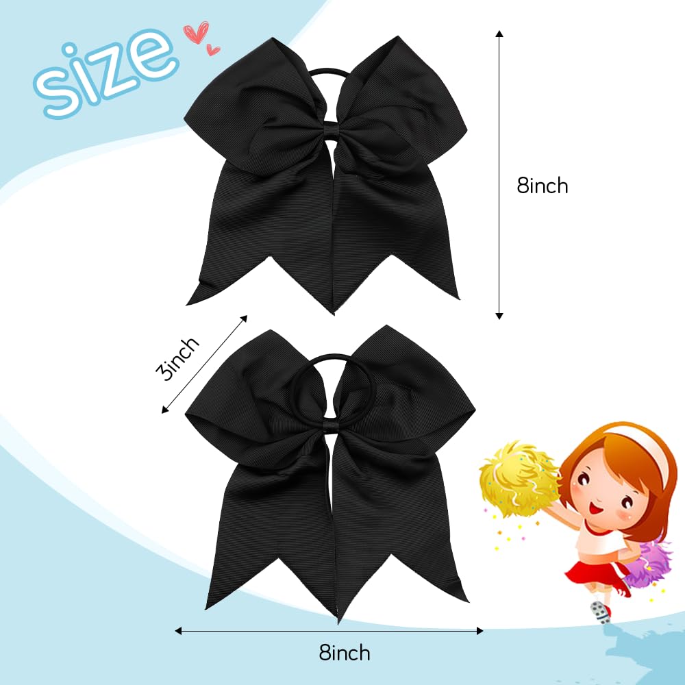 WRNZL bow held in hand for size comparison showing large 8-inch scale