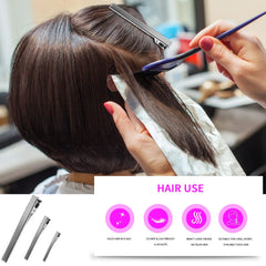 WSYUB DIY bows attached to clips illustrating craft-ready flat back surface