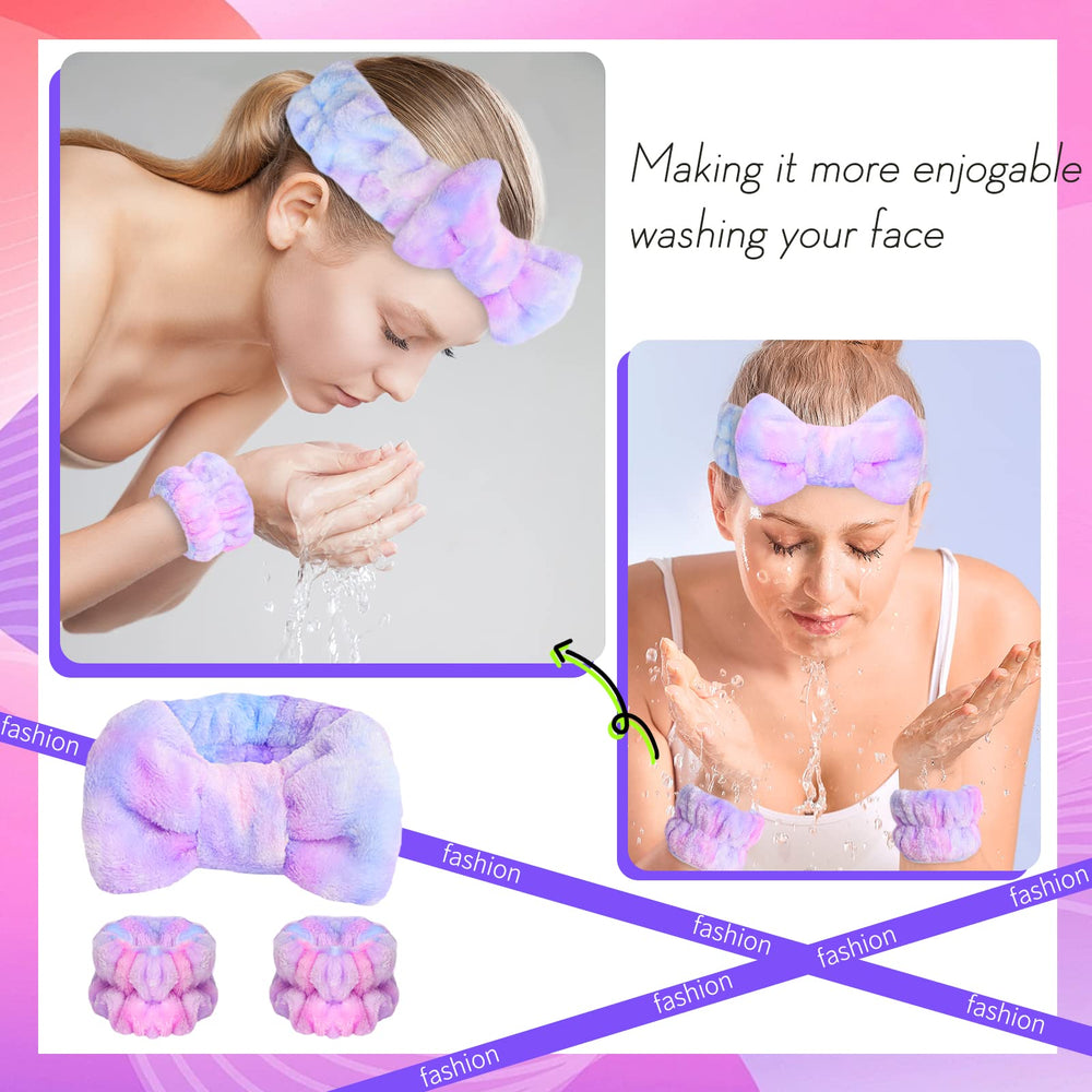 WSYUB wristbands flat lay showing six matching pieces for absorbency