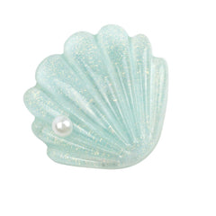 Wthree starfish accent and metal clasp detail demonstrating secure hold and elegant accent