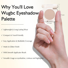 Wugbc texture swipe on skin demonstrates blendable finish and coverage