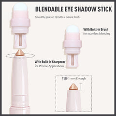 Wugbc sponge blending brush in use for seamless eye transitions