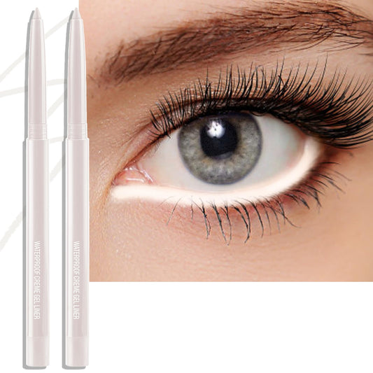 Wugbc front packaging showing two white eyeliner pencils and benefit of brightening