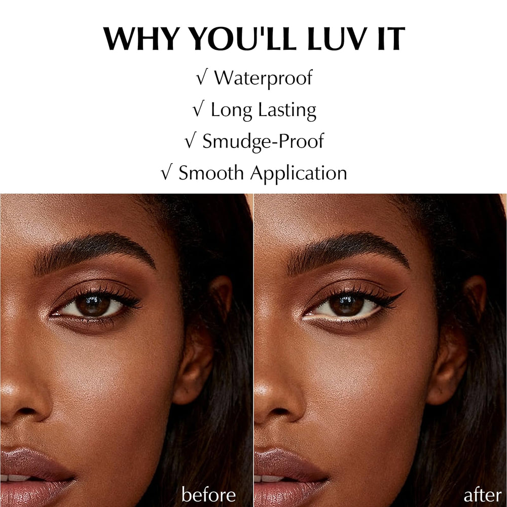 Wugbc being applied to waterline demonstrating brighter, natural-looking eyes