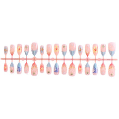 WUHCIM jelly gel stickers, wooden stick and nail file ready for quick application