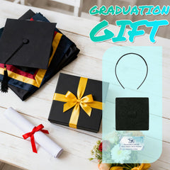 WUSUTE single-pack packaging of black headband showing ready-to-use convenience