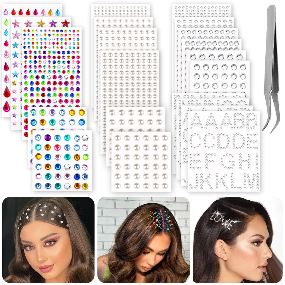 XANGNIER front packaging showing full rhinestone assortment for easy selection
