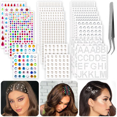 XANGNIER front packaging showing full rhinestone assortment for easy selection