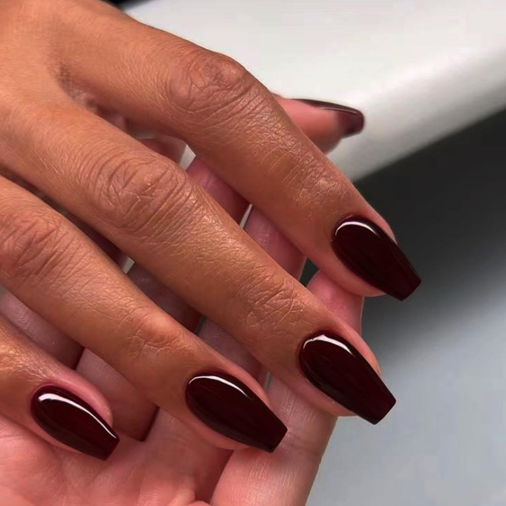 XCREANDO full nail set laid out by size for easy selection and precise fit benefit